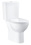 Унитаз напольный GROHE Bau Ceramic с бачком и сиденьем, альпин-белый (39604000)