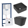 Комплект инсталляции GROHE Rapid SL 38772SH0 с унитазом Aqueduto MACIO Plus MACТ0240 и раковиной Aqueduto ESPIRAL ESP0340 (NW0396)