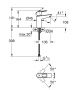 Смеситель для раковины GROHE BauLoop, M-size, хром (23917001)
