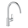 Смеситель для кухни GROHE Start Loop с высоким C-образным изливом, хром (31374001)