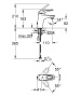 Смеситель для раковины GROHE Eurostyle, S-size, хром (33557003)