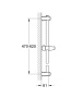 Душевая штанга GROHE Euphoria Neutral 600 мм, хром (27499000)