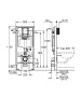 Система инсталляции для унитаза GROHE Rapid SL (39002000)