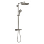 Душевая система GROHE Rainshower SmartActive 310 с термостатом для душа, темный графит матовый (26836AL0)