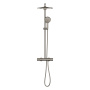 Душевая система GROHE Rainshower SmartActive 310 с термостатом для душа, темный графит матовый (26836AL0)