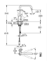 Смеситель для мойки GROHE Eurosmart, хром (1012340000)