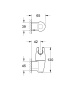 Держатель ручного душа GROHE Movario, велюровый хром (28401RR0)