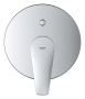 Смеситель для ванны GROHE BauEdge в комплекте с монтажной частью, хром (29079001)