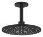 Верхний душ GROHE Rainshower SmartActive 310, 2 режима, 142 мм, фантомный черный (22124KF0)