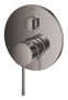 Внешняя часть смесителя для ванны GROHE Essence на 3 потребителя, темный графит глянец (24169A01)