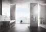 Смеситель для ванны GROHE Atrio двухвентильный, на 5 отверстий, на край ванны, хром (19923003)