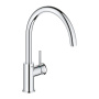 Смеситель для кухни GROHE BauClassic поворотный, хром (30577000)