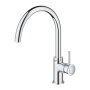 Смеситель для кухни GROHE BauClassic поворотный, хром (30577000)