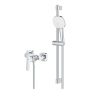 Смеситель для душа с душевым гарнитуром GROHE Cubeo, хром (1018250000)