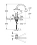 Смеситель для кухни GROHE BauClassic, хром (31234001)