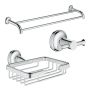 Набор аксессуаров GROHE Essentials Authentic, хром (NA0015)