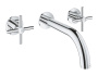 Внешняя часть смесителя для раковины GROHE Atrio на 3 отверстия, хром (20164003)