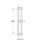 Душевая штанга GROHE Tempesta Cosmopolitan 900 мм, хром (27522000)