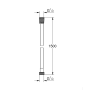 Душевой шланг GROHE Silverflex TwistStop, 1500 мм, теплый закат, глянец (107061DA00)
