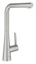 Смеситель для кухни GROHE Zedra с вытяжным душем 2jet, суперсталь (32553DC2)