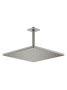 Верхний душ GROHE Rainshower Mono 310 Cube, 7,5 л/мин, 1 режим, 142 мм, сатиновая сталь (26566MS0)
