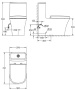 Унитаз-моноблок напольный GROHE Eurostyle, альпин-белый (39310000)