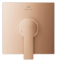 Внешняя часть смесителя для душа GROHE Allure скрытого монтажа, квадратная, теплый закат матовый (19317DL1)