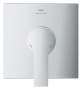 Внешняя часть смесителя для душа GROHE Allure скрытого монтажа, квадратная, хром (19317001)