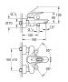 Смеситель для ванны GROHE Eurostyle, белая луна (33591LS3)