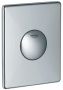Панель смыва для унитаза GROHE Skate, 1 режим, хром (37547000)