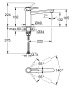 Смеситель для кухни GROHE BauClassic, хром (30576000)