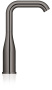 Смеситель для раковины GROHE Essence с донным клапаном, L-Size, темный графит глянец (32628A01)