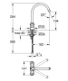 Смеситель для кухни GROHE Costa L, хром (31831001)