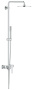 Душевая система GROHE Euphoria Eurodisc Cosmopolitan System 210 со смесителем для душа, хром (23058003)