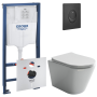 Комплект инсталляции GROHE Rapid SL 3 в 1 с унитазом Ореол CN1804 и звукоизоляционным комплектом (NW0837)
