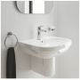 Смеситель для раковины GROHE Eurosmart с цепочкой, M-Size, хром (23323003)