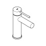 Смеситель для раковины GROHE Essence, S-Size, хром (34813001)