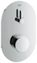 Внешняя часть смесителя для душа GROHE Eurosmart Cosmopolitan T автоматический, хром (36321000)