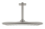 Верхний душ GROHE Rainshower 310 Mono с душевым кронштейном, 9,5 л/мин, 1 режим, 142 мм, суперсталь (26566DC0)