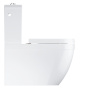 Унитаз напольный безободковый GROHE Euro Ceramic с бачком и сиденьем без микролифта, альпин-белый (NW0050-1)