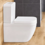 Унитаз напольный безободковый GROHE Euro Ceramic с бачком и сиденьем без микролифта, альпин-белый (NW0050-1)