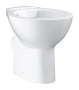 Унитаз напольный безободковый GROHE Bau Ceramic с бачком и сиденьем с микролифтом, альпин-белый (NW0051)