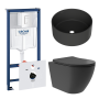 Комплект инсталляции GROHE Rapid SL 38772SH0 с унитазом Aqueduto OVO Plus OVOT0240 и раковиной Aqueduto ESPIRAL D400 ESP0140 (NW0420)