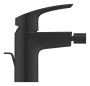 Смеситель для биде GROHE Eurosmart с донным клапаном, S-size, черный матовый (329292433)