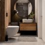 Комплект инсталляции GROHE Rapid SL 38775001 с унитазом AQUAme AQM2002L и сиденьем с микролифтом, смыв Quiet (NW0307)