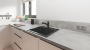Смеситель для кухни GROHE Start c вытяжным изливом 2 режима, черный (303072431/UA), уцененный