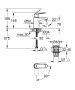 Смеситель для раковины GROHE Eurosmart Cosmopolitan S-size, хром (23927000)
