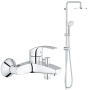 Душевая система GROHE New Tempesta 200 со смесителем для ванны, хром (NB0045)