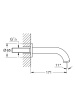 Излив для ванны GROHE Atrio, хром (13139003)