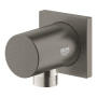 Подключение для душевого шланга GROHE Rainshower, темный графит, матовый (27076AL0)